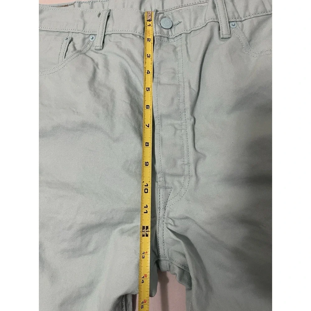 Levi's Men's 501 Shrink To Fit Original Fit‎ Mint Green 40x32 (F569)
